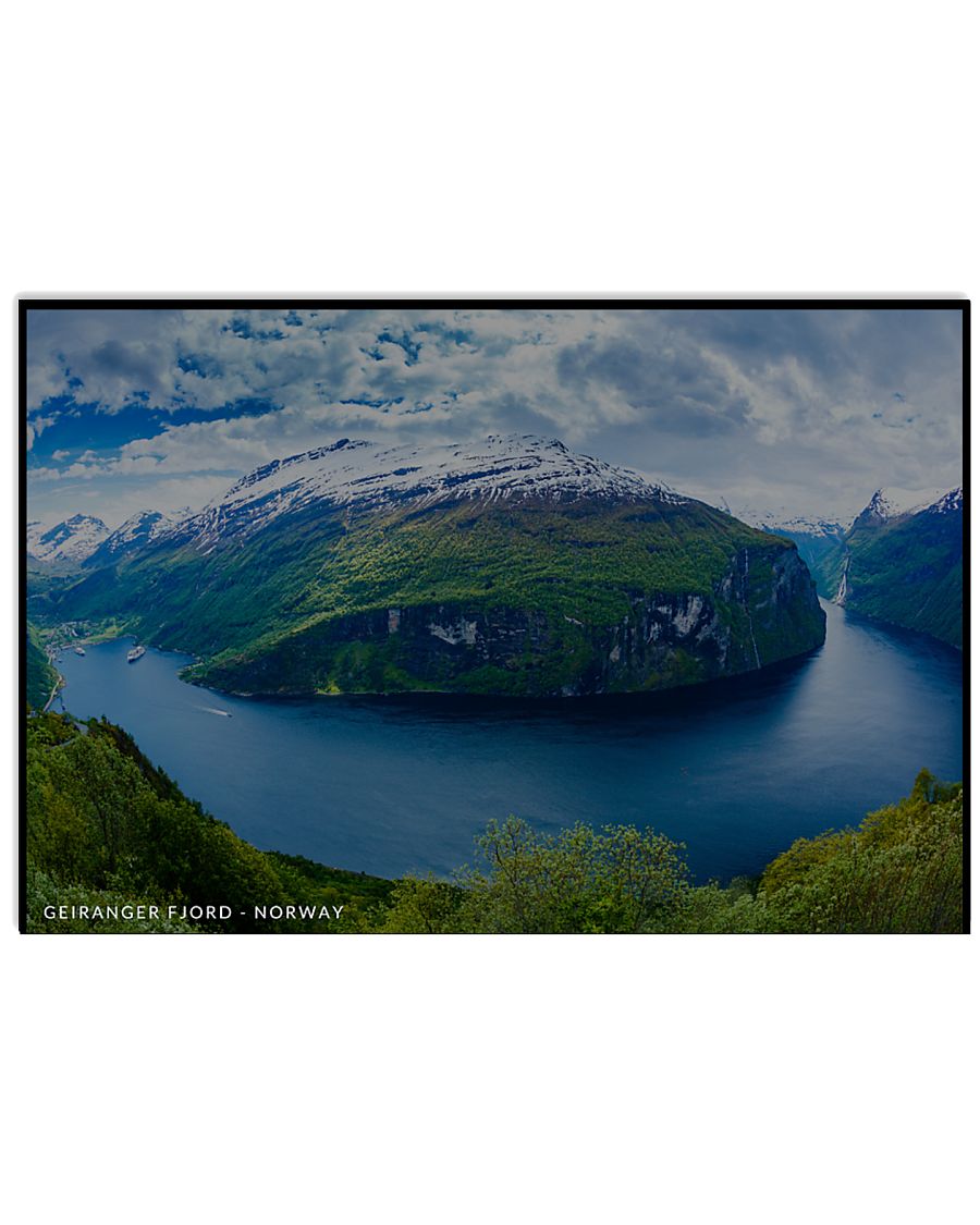 GEIRANGER FJORD 17x11 Poster