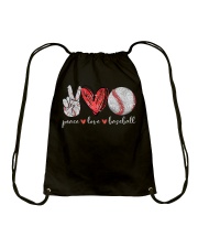 Baseball Lover Drawstring Bag tile