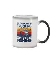 Lets go Fishing- Trucking Color Changing Mug tile