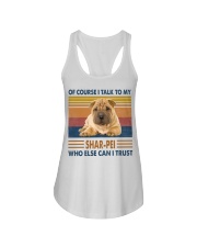 My Shar - Pei Ladies Flowy Tank tile