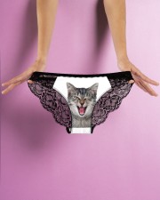 My Cat funny1 Women's Lace Panties aos-womens-lace-panty-lifestyle-front-05