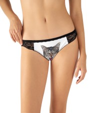 My Cat funny1 Women's Lace Panties aos-womens-lace-panty-lifestyle-front-11