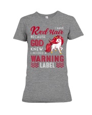 Red hair Lover Premium Fit Ladies Tee tile