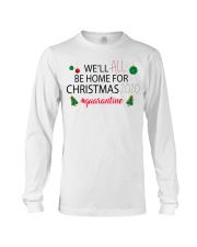Home For Christmas Quarantine 2020 Long Sleeve Tee tile