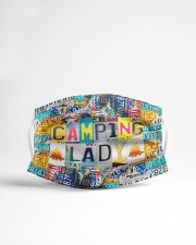 Camping Lady -Orders SHIP WITHIN 3 TO 5 DAY Cloth face mask aos-face-mask-lifestyle-22