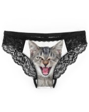My Cat funny2 Women's Lace Panties front