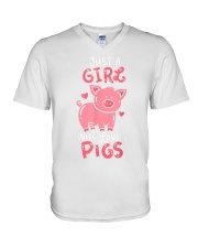 Pig Limited Edition 5 V-Neck T-Shirt tile