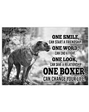 BOXER CHANGE YOUR LIFE Horizontal Poster tile