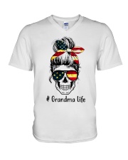 Grandma Life V-Neck T-Shirt tile