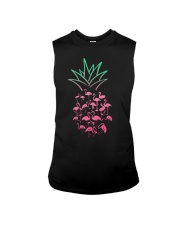 Flamingos And Pineapple Sleeveless Tee tile