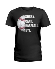 Baseball Lover Ladies T-Shirt tile