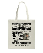 I AM CURRENTLY UNSUPERVISED Tote Bag tile