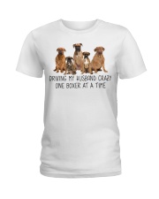 DRIVING MY HUSBAND Ladies T-Shirt tile