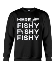 HERE FISHY FISHY FISHY Crewneck Sweatshirt thumbnail
