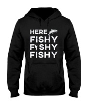 HERE FISHY FISHY FISHY Hooded Sweatshirt thumbnail