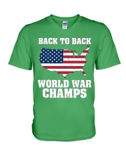WORLD WAR CHAMPS V-Neck T-Shirt thumbnail