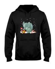For Elephant Lovers Hooded Sweatshirt thumbnail