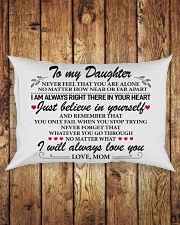To My Daughter Rectangular Pillowcase aos-pillow-rectangle-front-lifestyle-2
