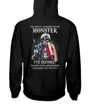 Why Should I Apologize For The Monster Hooded Sweatshirt back