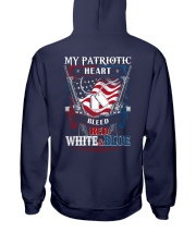 Red White and Blue Hooded Sweatshirt thumbnail