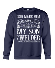 My Son Is A Welder Crewneck Sweatshirt thumbnail