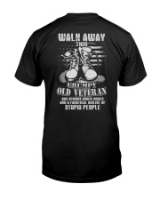 Grumpy Old Veteran Classic T-Shirt back