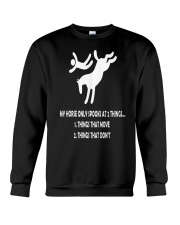 My horses spool Crewneck Sweatshirt thumbnail