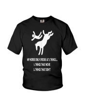 My horses spool Youth T-Shirt thumbnail