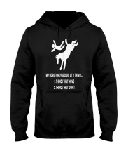 My horses spool Hooded Sweatshirt thumbnail