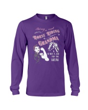 Being cool horse Long Sleeve Tee thumbnail