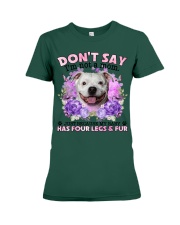 Staffordshire Bull Terrier-CS4086-Don't Say-V2 Premium Fit Ladies Tee tile