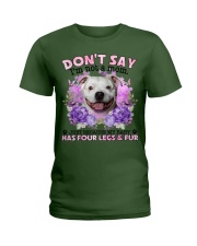 Staffordshire Bull Terrier-CS4086-Don't Say-V2 Ladies T-Shirt tile