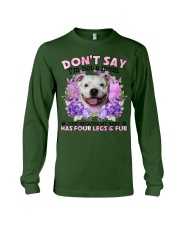 Staffordshire Bull Terrier-CS4086-Don't Say-V2 Long Sleeve Tee tile