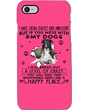 Borzoi-CS3017-Happy Place Phone Case tile