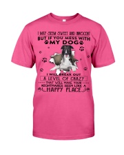 Borzoi-CS3017-Happy Place Classic T-Shirt tile
