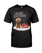 Poodle-CS3916-Christmas Dog-V13 Classic T-Shirt front