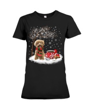 Poodle-CS3916-Christmas Dog-V13 Premium Fit Ladies Tee tile