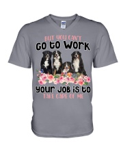 Bernese Mountain-CS882-Take Care Of Me V-Neck T-Shirt tile