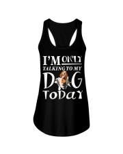 Basset Hound-CS3033-To My Dog Ladies Flowy Tank tile