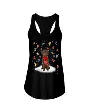 Lagotto Romagnolo-CS3701-Dog And Birds Ladies Flowy Tank tile