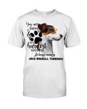 Jack Russell Terrier-Art-CS1389-My Hardest Classic T-Shirt front