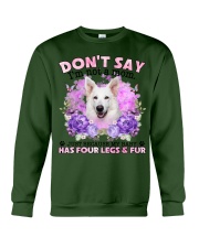 Berger Blanc Suisse-CS4086-Don't Say-V2 Crewneck Sweatshirt tile