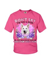 Berger Blanc Suisse-CS4086-Don't Say-V2 Youth T-Shirt tile