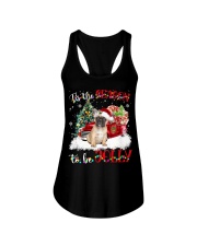 French Bulldog-CS3873-To Be Jolly Ladies Flowy Tank tile