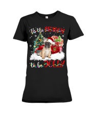 French Bulldog-CS3873-To Be Jolly Premium Fit Ladies Tee tile