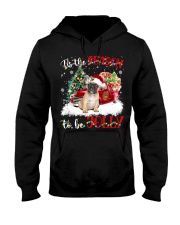 French Bulldog-CS3873-To Be Jolly Hooded Sweatshirt tile