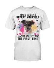 Jack Russell Terrier-02-CS3626-Repeat Yourself Classic T-Shirt front