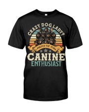 Blackand Tan Coonhound-CS2593-Crazy Dog Lady Premium Fit Mens Tee tile