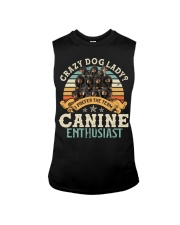Blackand Tan Coonhound-CS2593-Crazy Dog Lady Sleeveless Tee tile