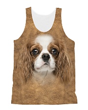 Cavalier King Charles Spaniel-Face and Hair All-over Unisex Tank thumbnail